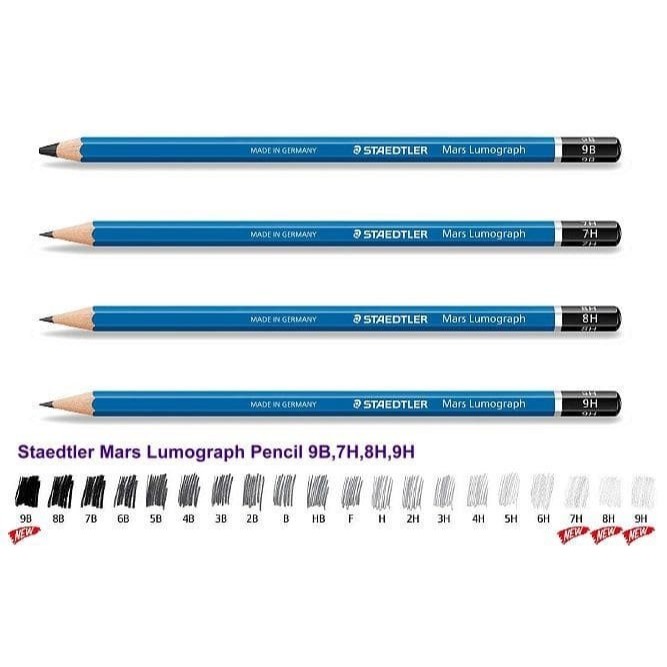 

TBMO (ECER) PENCIL MARS LUMOGRAPH STAEDTLER 100-5H A5 NON SHARP
