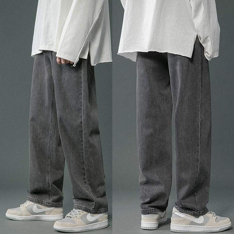 Celana jeans pria celana kulot pria Celana korean style pria baggy pants pria straight jeans celana 