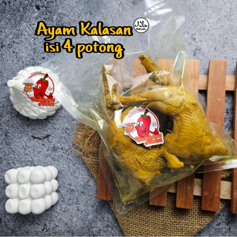 

AYAM KALASAN ISI 4 potong Homemade