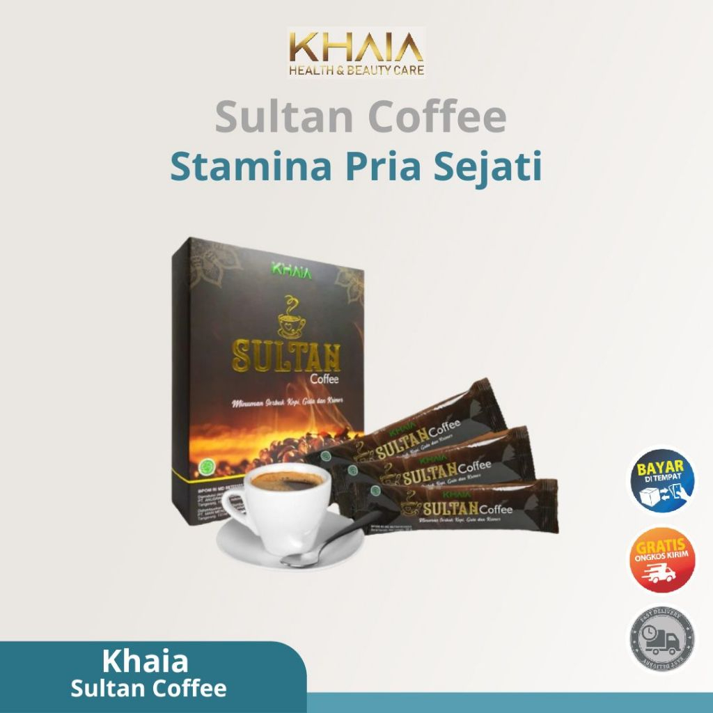 

Kopi Khaia Sultan Coffee Stamina Pria Original Dewasa Tahan Lama Kopi Pria