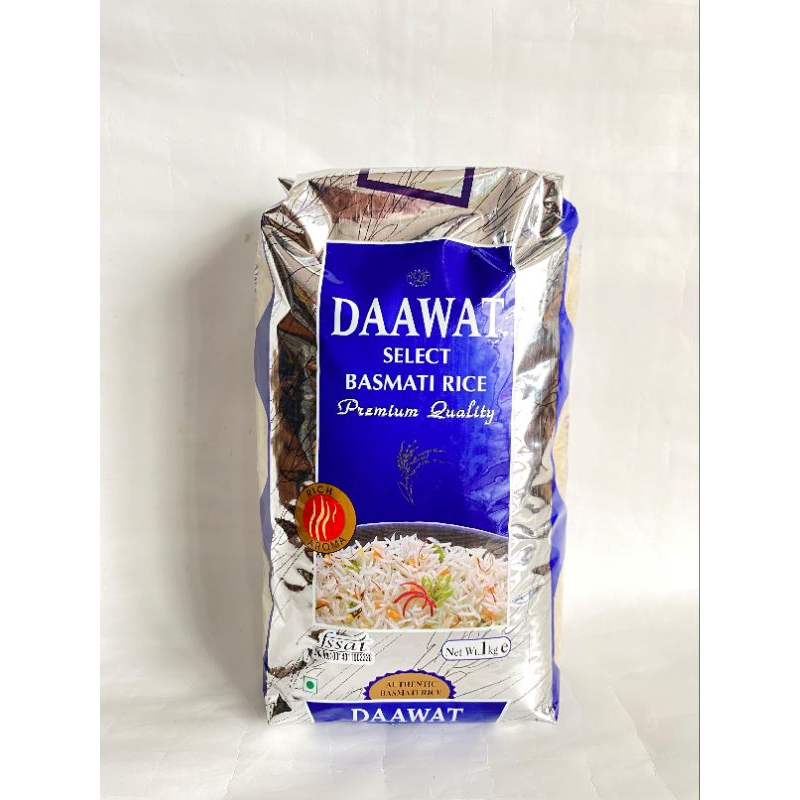 

BERAS BASMATI DAAWAT SELECT PREMIUM 1KG