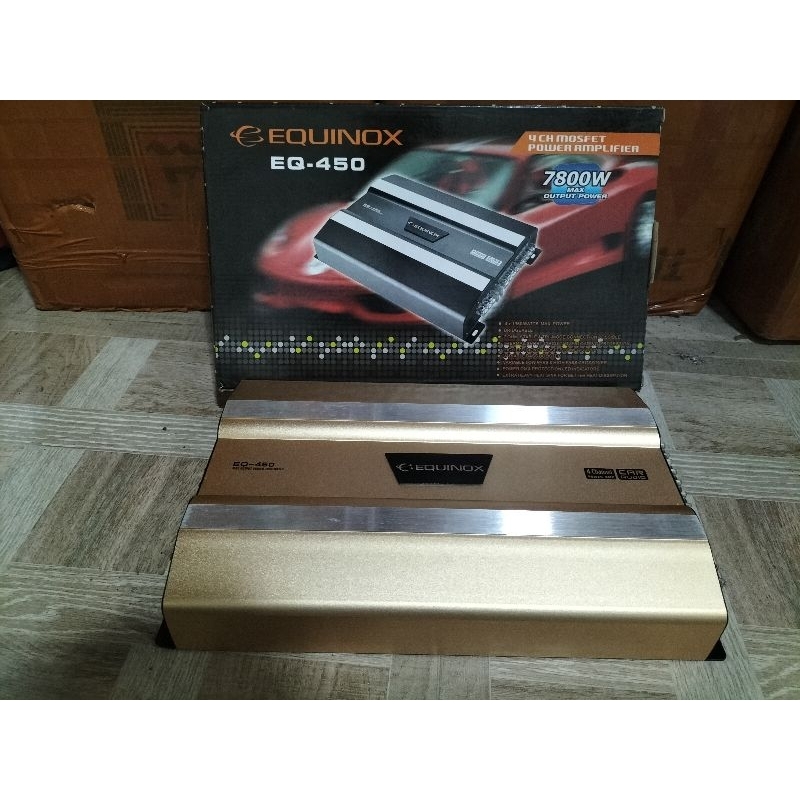 Power Equinox EQ-450 amplifier mobil 4 Channel