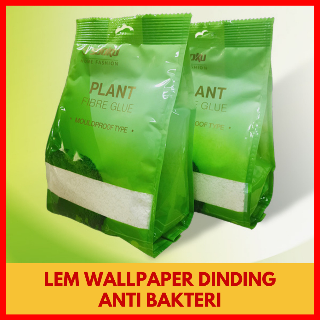 Lem Wallpaper Dinding Anti Bakteri 150gram Lem Dekorasi Dinding Perekat dan Tape