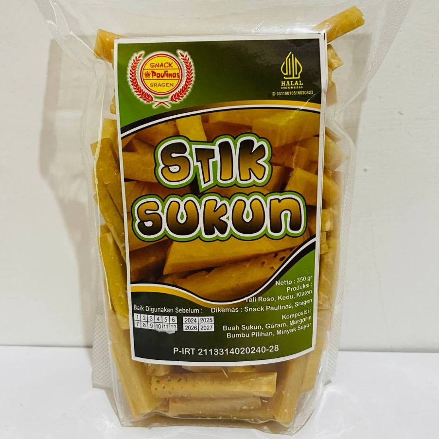 

Stik Sukun Asin Gurih 350Gram