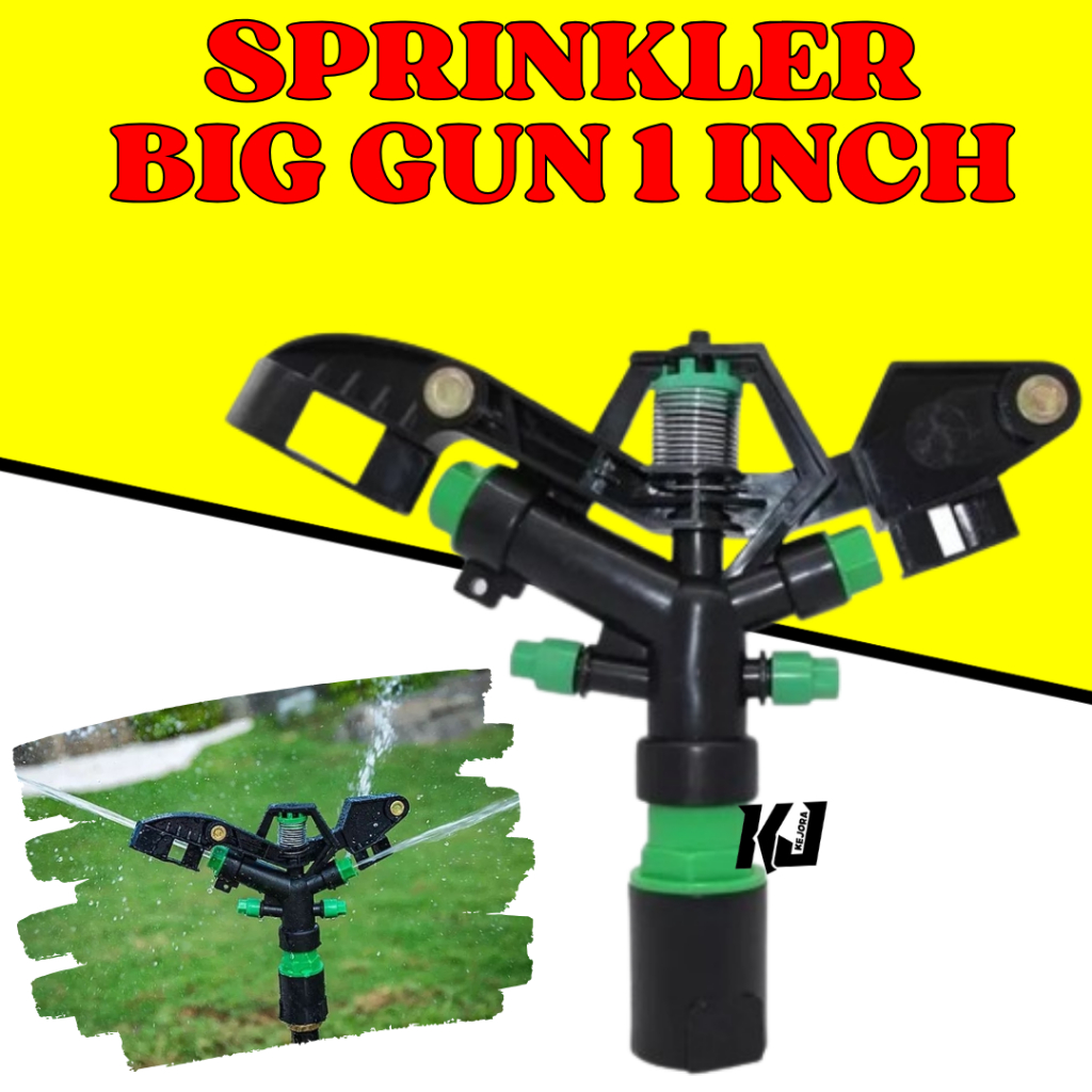 SPRINKLER BIG GUN 1 INCH SPRINKLER RAIN NOZZLE 4 ARAH IMPACK