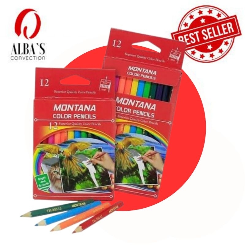 

Pensil Warna Montana Ukuran Kecil Isi 12 Pcs