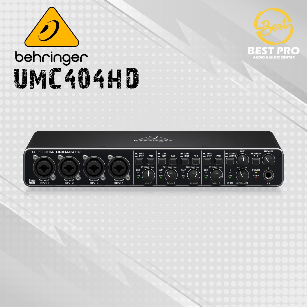 SOUNDCARD BEHRINGER UMC404HD