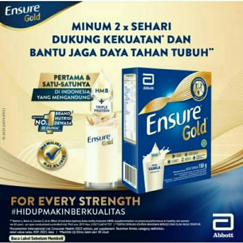 

Ensure Gold Vanila 150g