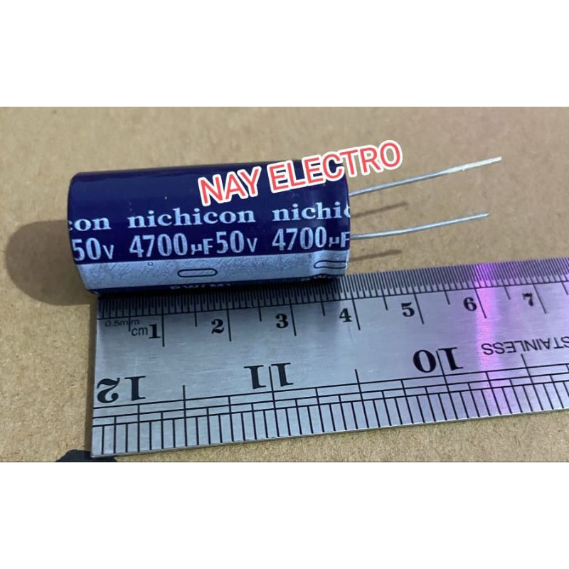 ELCO 4700uf 50v CAPASITOR 4700 UF 50 V