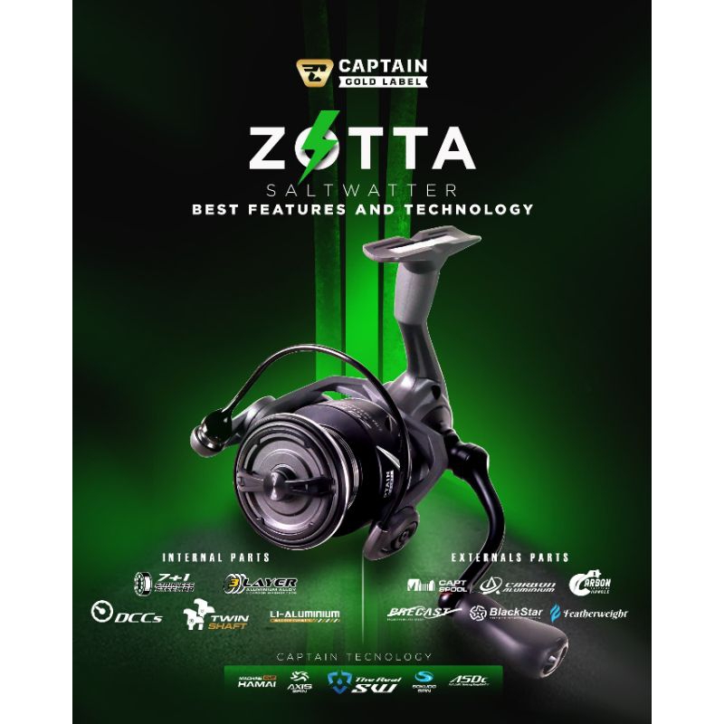 reel pancing Captain Zotta 3000