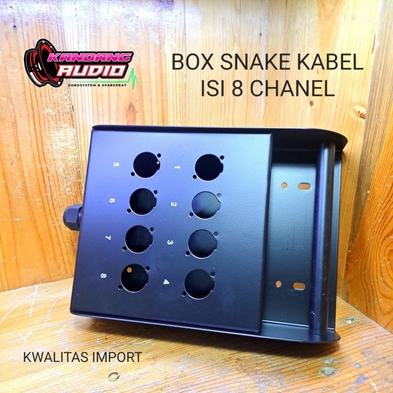 BOX SNAKE KABEL 8 CHANEL BOX JUNCTION 8 CHANEL