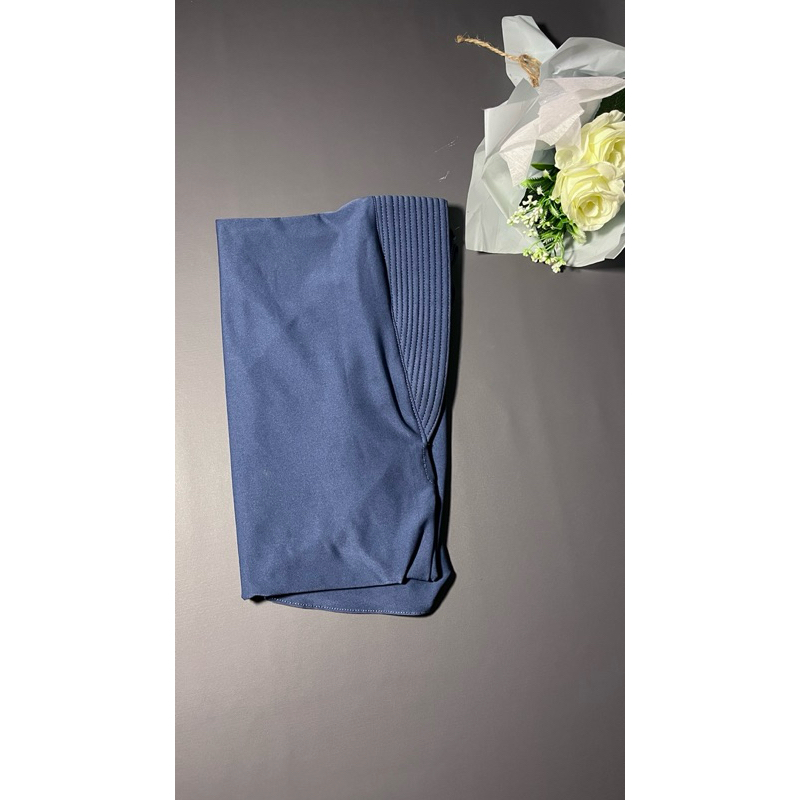 Bergo Pet Shine Hijab Denim|Bergo instan|Bergo muslimah| Hijab instan| Hijab Kekinian