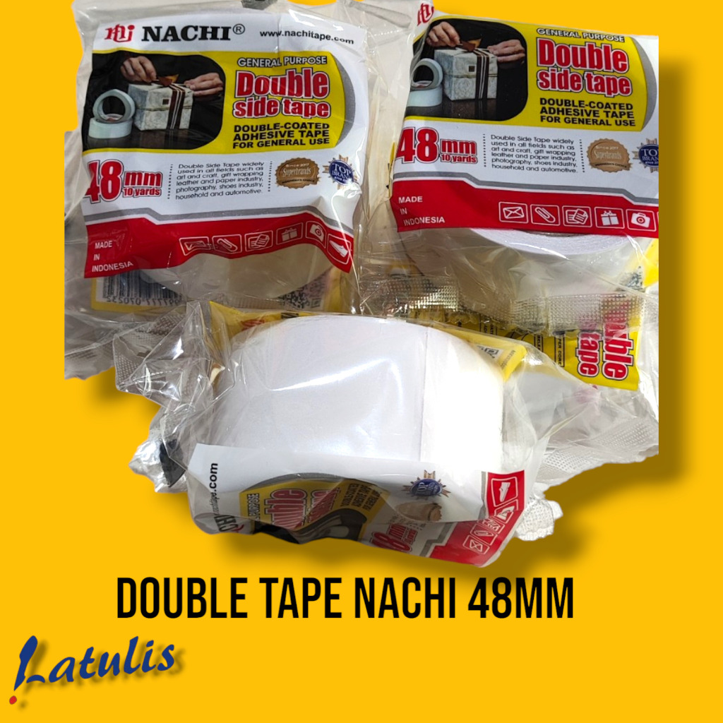 

Double Tape Nachi 2inch Besar / 48mm (3pcs)