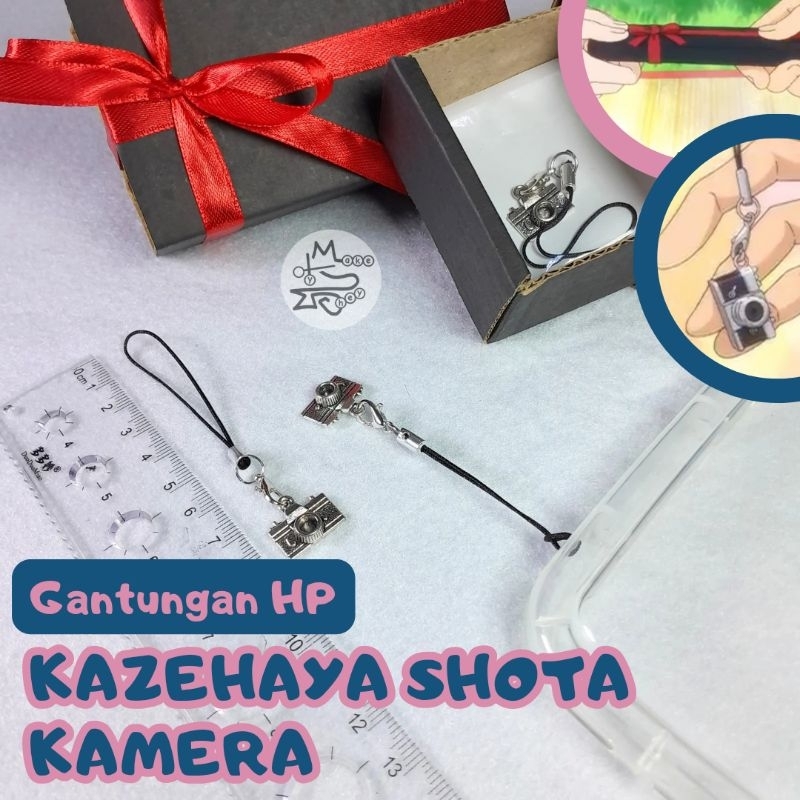 [Versi4] Kazehaya Shota Camera Phone Charm Kimi ni Todoke/ Gantungan HP Kamera Kazehaya Shota Kimi n