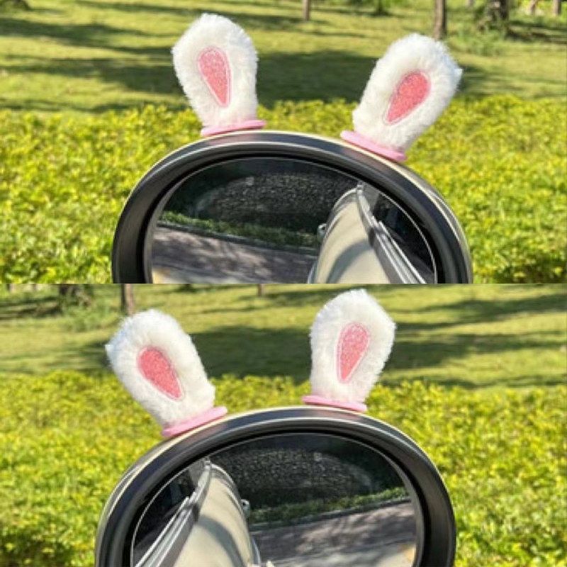 1pair Aksesoris Sepeda Listrik Telinga Hiasan Telinga Sepeda Listrik Aksesoris Kuping Sepeda Listrik