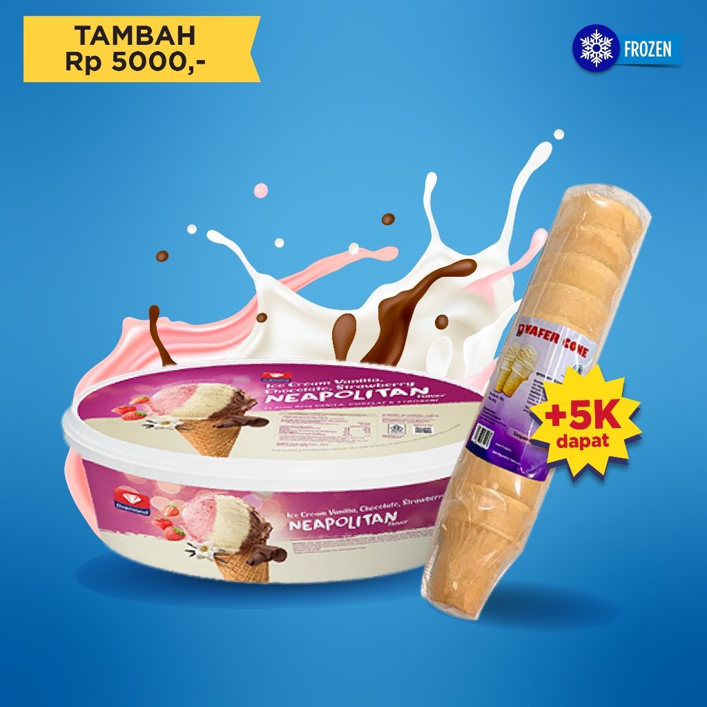 

PROMO PAKET ICECREAM & CONE CUP