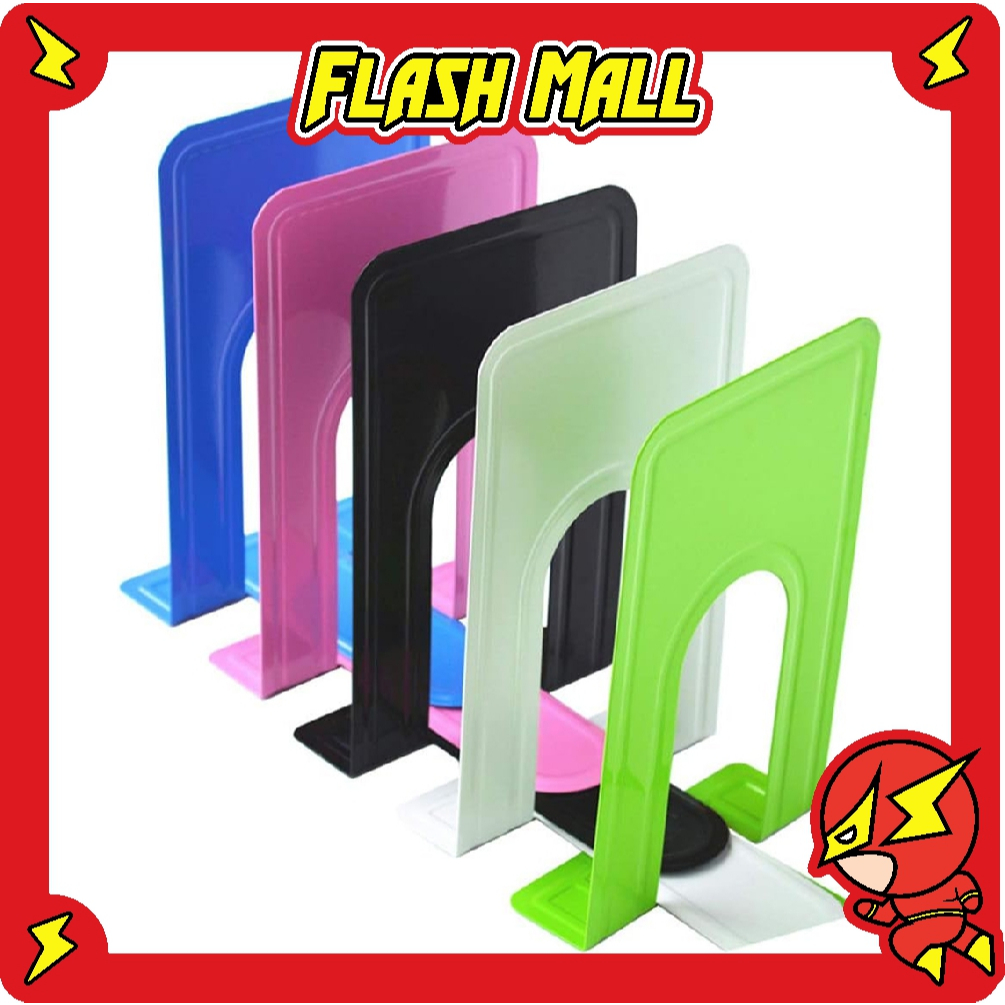 

FLASHmall Pembatas Buku Besi / Penyangga Buku / Book End N0.7 Combo R1232