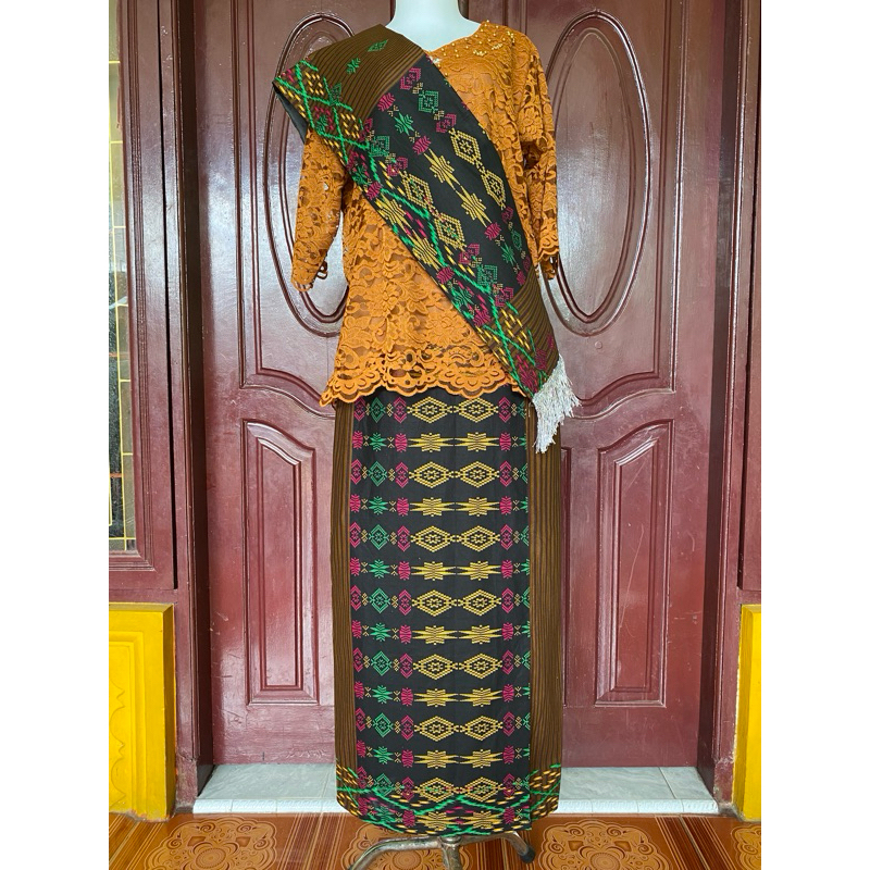 Rok Selendang Katun Siap Pakai Batik Panjang