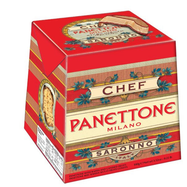 

Chef Saronno Panettone Milano Classico Kue Natal Traditional Italy