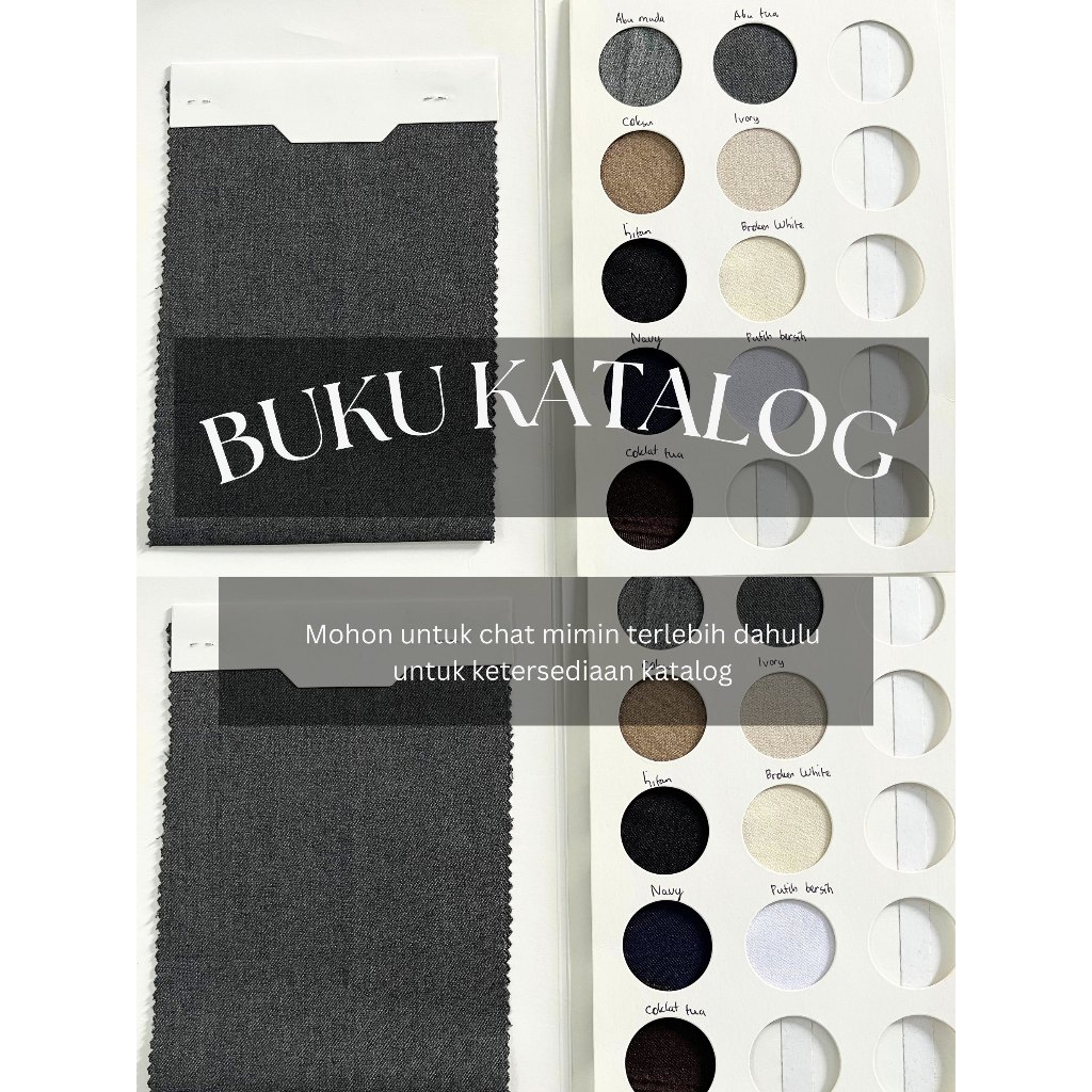 Buku katalog kain TOP FABRIC