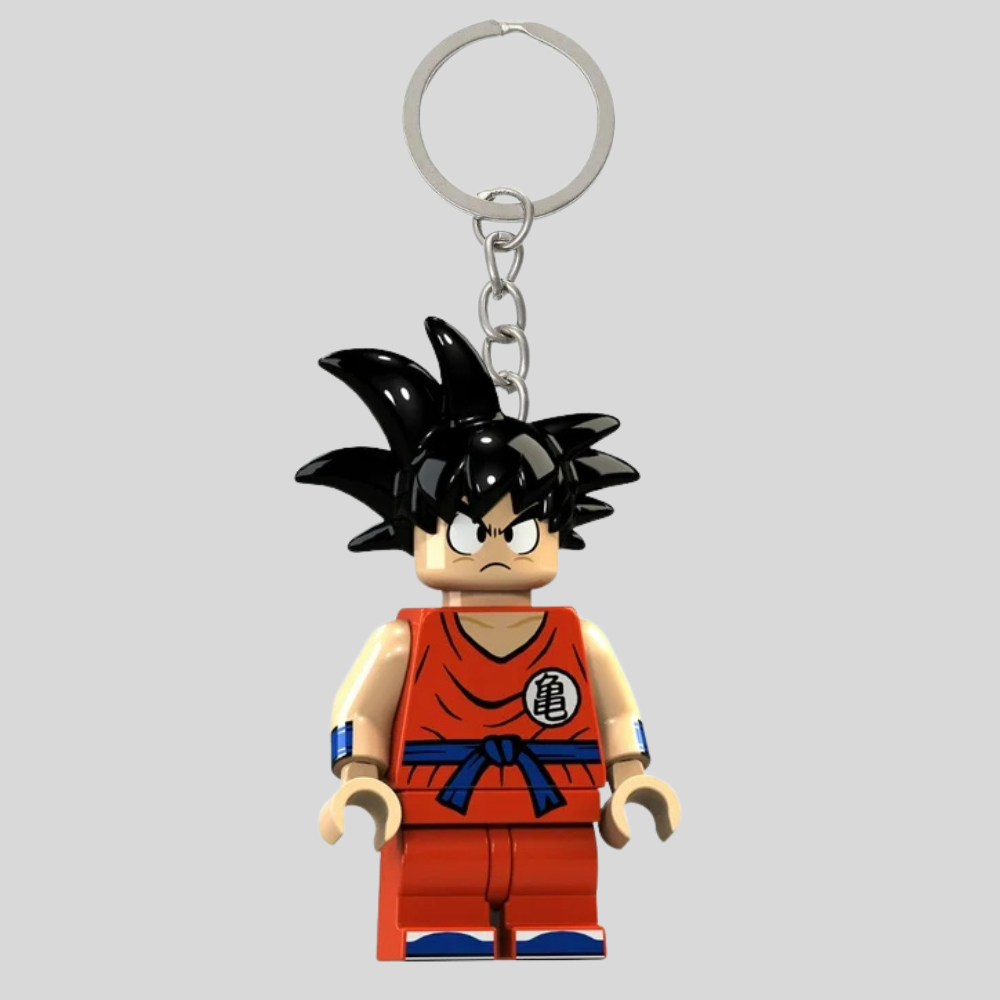 Goku LEGO Keychain | Gantungan Kunci LEGO Goku | Dragon Ball Series