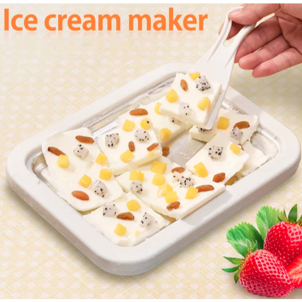 Ice Cream Roll Maker Pembuat Es Krim Gulung
