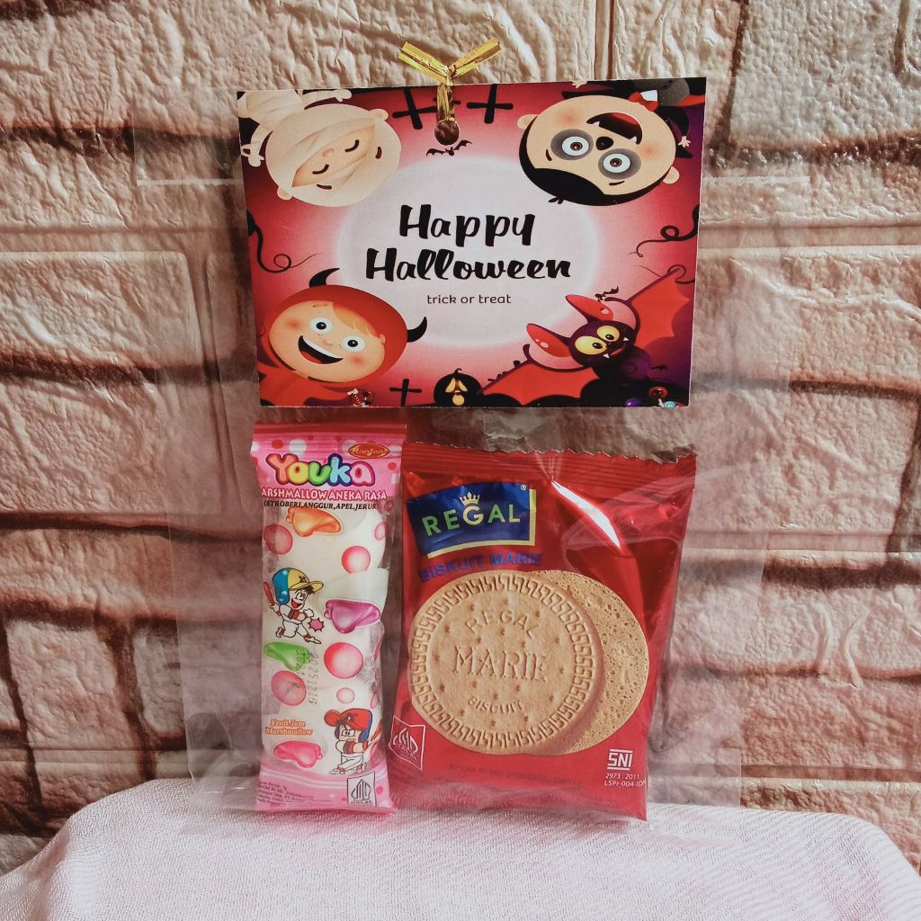 

HAMPERS MINI ANAK + KARTU HALLOWEEN / GOODIE BAG MINI FOR KIDS