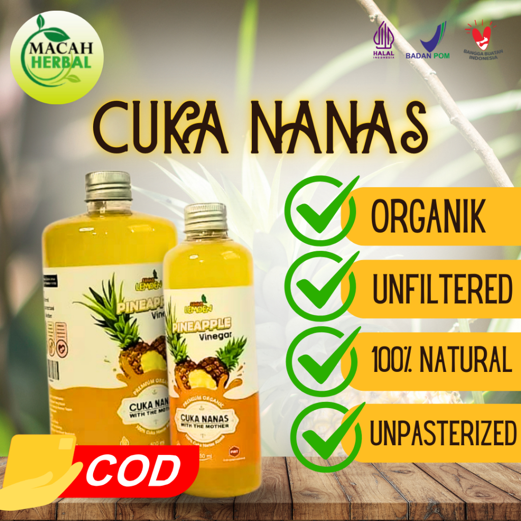 

CUKA NANAS ALAMI 100% - SUUR LEMON ORIGINAL [INSTAN KURIR] || SOLUSI DIET/ LANCARKAN PENCERNAAN