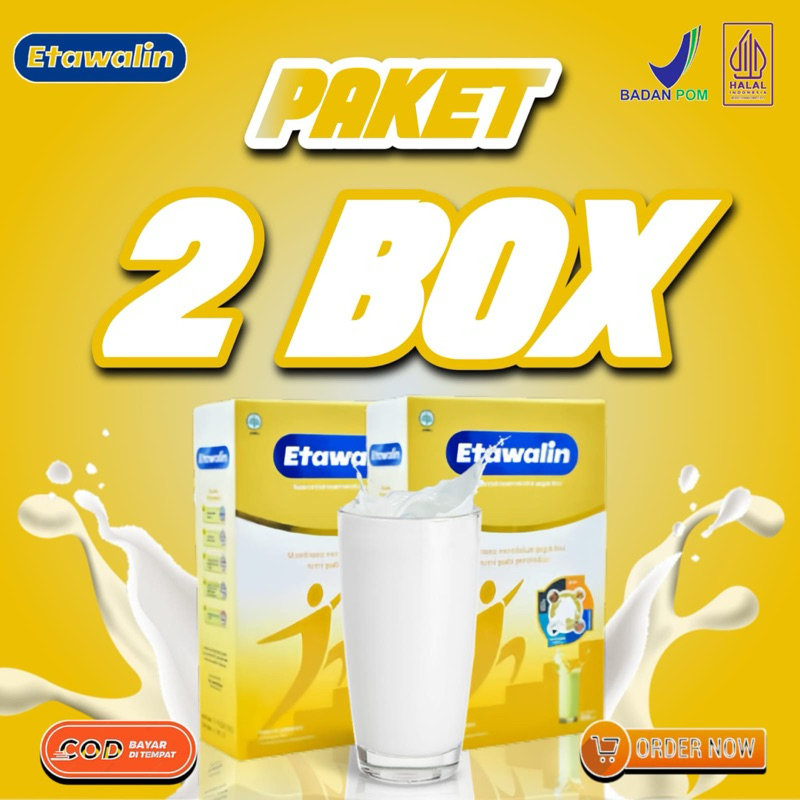 

Sale Paket Susu Kambing Etawal1n 2 Box Original Ori - Susu Etawa Bubuk Atasi Nyeri Pinggang Sendi Lutut Osteoarthritis Rematik Asam Urat Osteoporosis Aman Alami Halal BPOM Isi 200 gr
