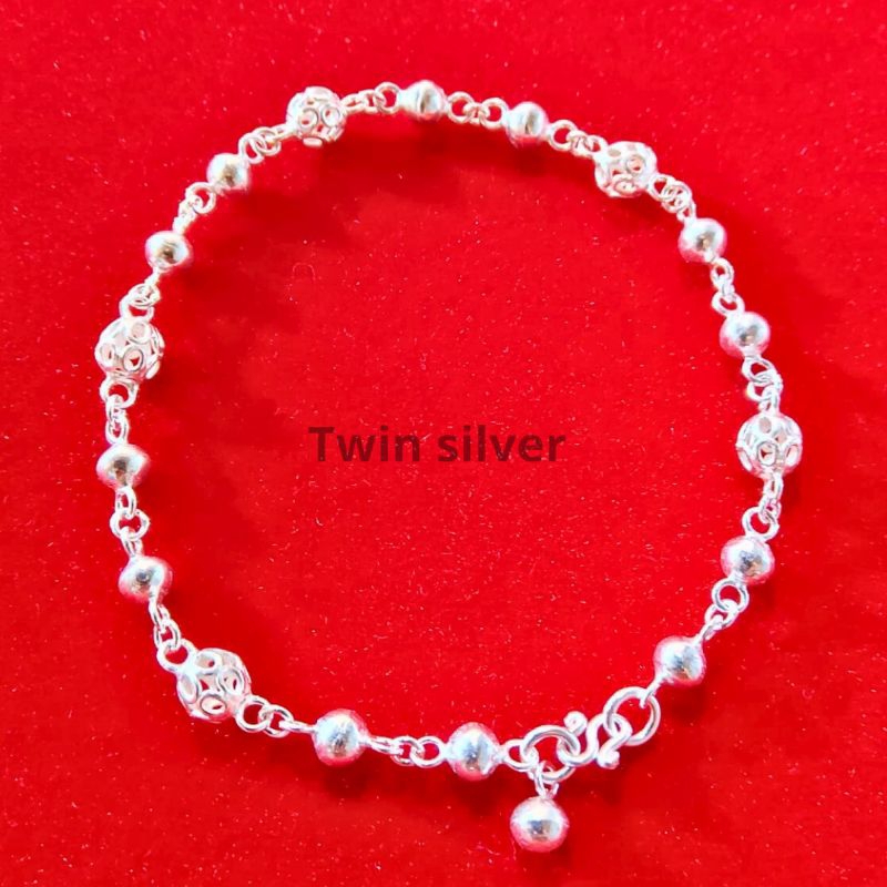 GELANG TANGAN WANITA |PERAK MURNI JEWELRY HANDMADE |PERHIASAN PERAK MURNI| GELANG TANGAN