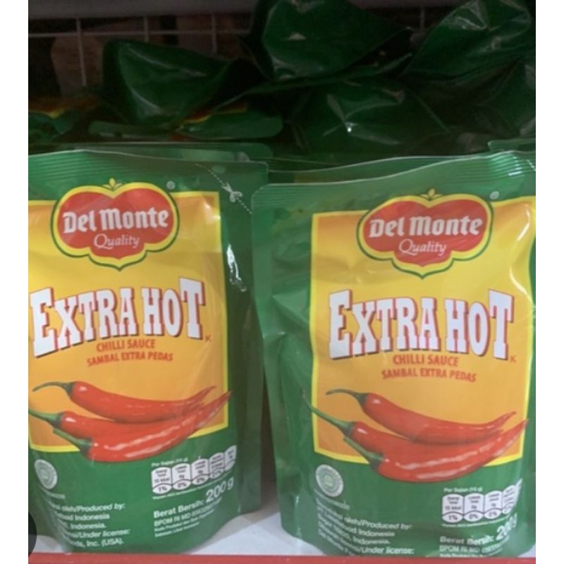 

DELMONTE EXTRA HOT SAUCE 250GRAM