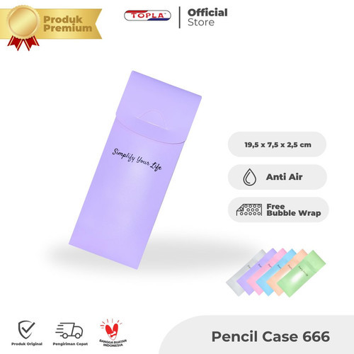 

TOPLA KOTAK PENSIL TOPLA PENCIL CASE 666 PASTEL | M21 STATIONERY