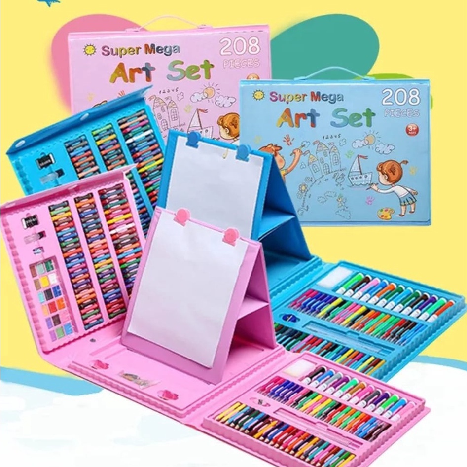 

KODE A97R Crayon 1 Set Isi 28 15 Pcs Alat Menggambar Stationery Paints Kids Children Painting