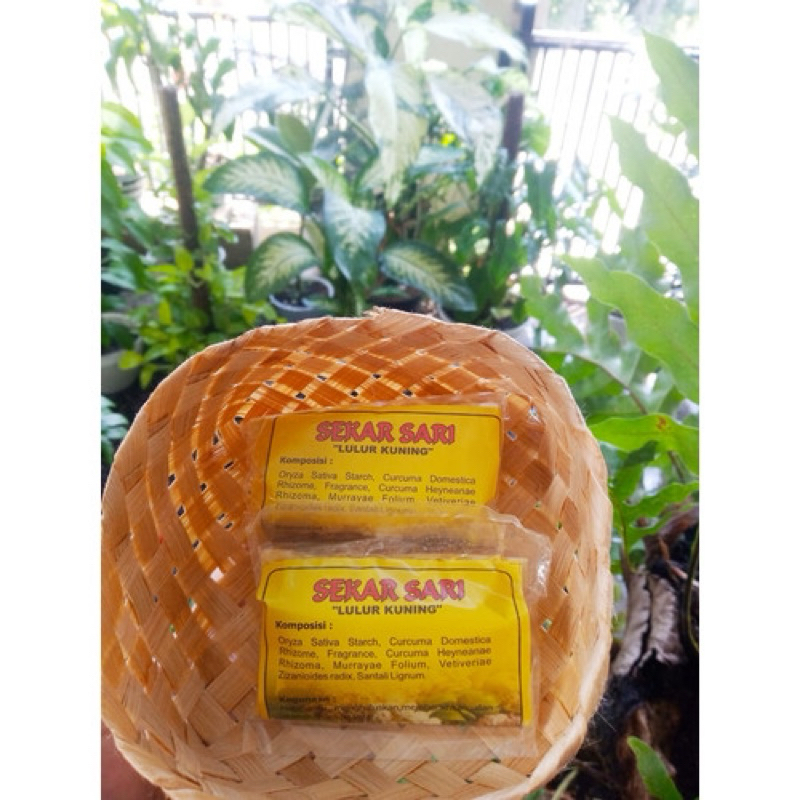 LULUR KUNING SEKAR SARI | LULUR KUNING TRADISIONAL