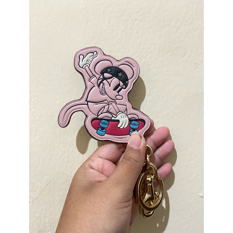Coach Bag Charm Mickey Mouse