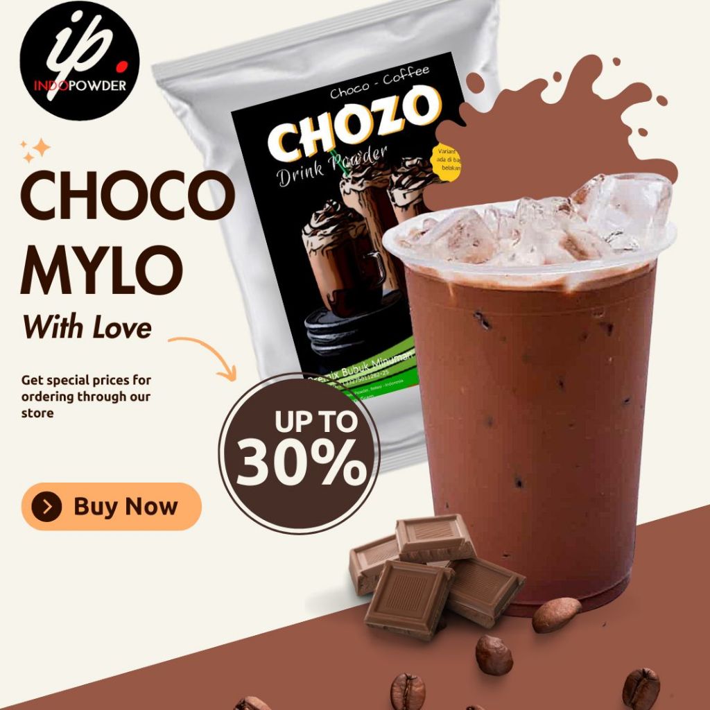 

Bubuk CHOCO MYLO 1Kg - Bubuk ES KEPAL MYLO 1 Kg - COKLAT MYLO Powder 1Kg