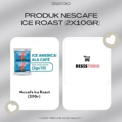 

Nescafe Ice Roast Kopi Instan Americano 10x2gr | 1 Renceng Isi 10 sachet