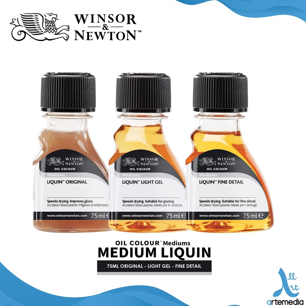 

KODE F62O Winsor Newton 75ml Liquin Medium Oil Painting