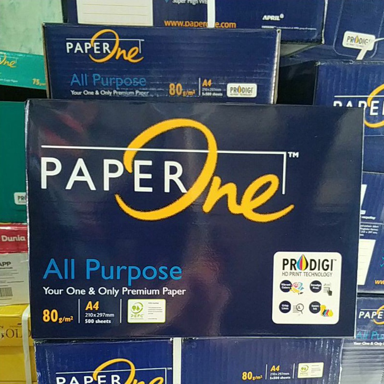 

KODE K87L KERTAS A4 8 GRAM PAPER ONE