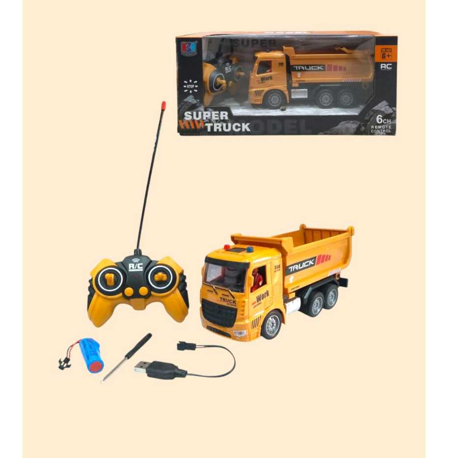 Mainan Anak RC Super Truck Dump , Mainan Anak RC Dump Truck & Dumper Truck