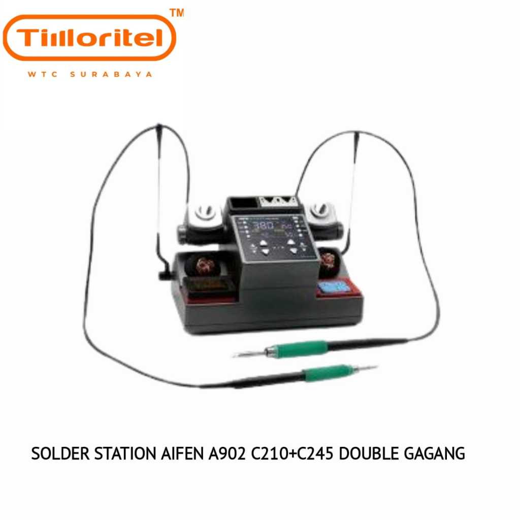 SOLDER STATION AIFEN A902 C210+C245 DOUBLE GAGANG