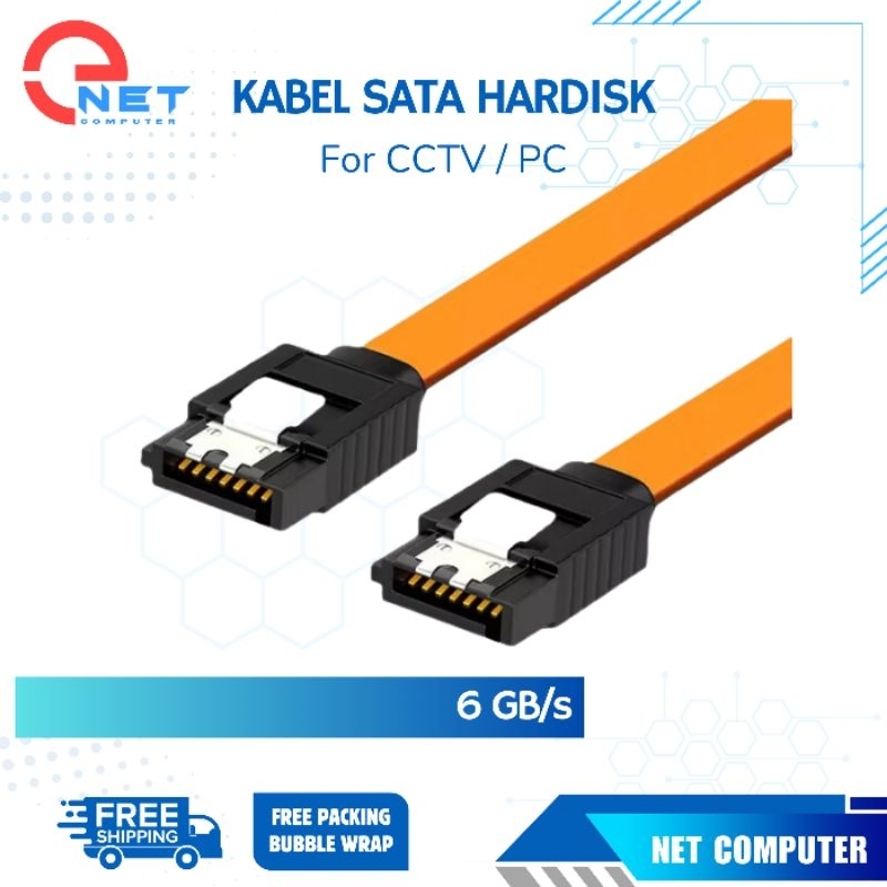 Kabel Data Sata HDD - Kabel Data Sata Jepit Clip [For Cable HDD]