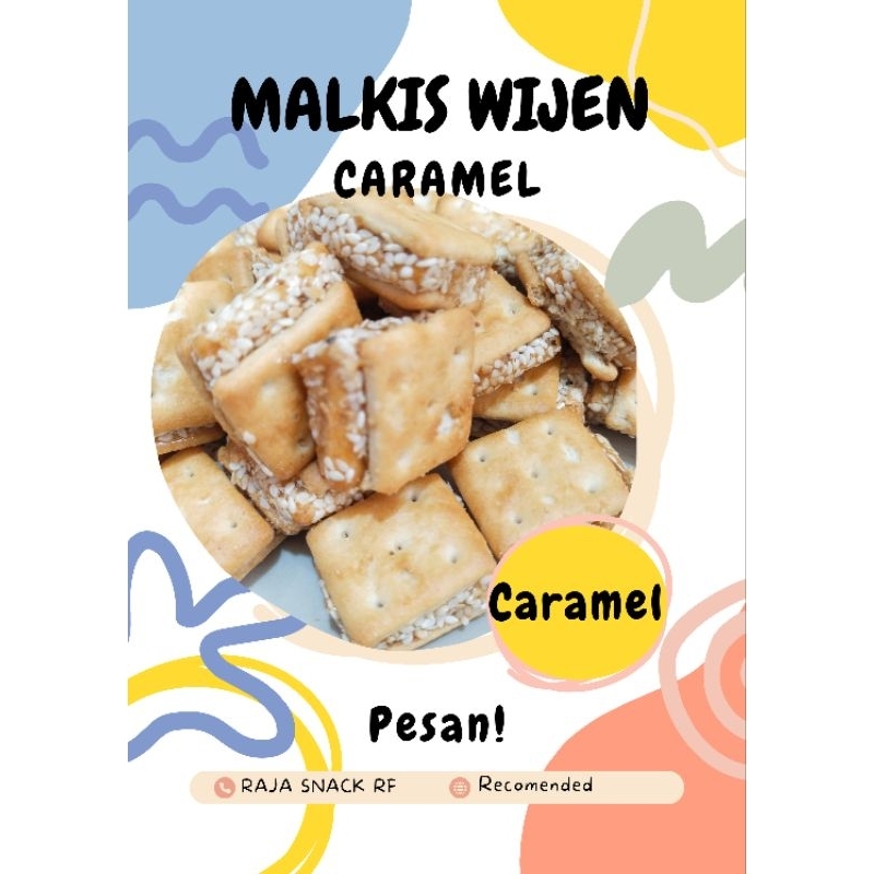 

BISKUIT MALKIS WIJEN CARAMEL RENYAH//250gr