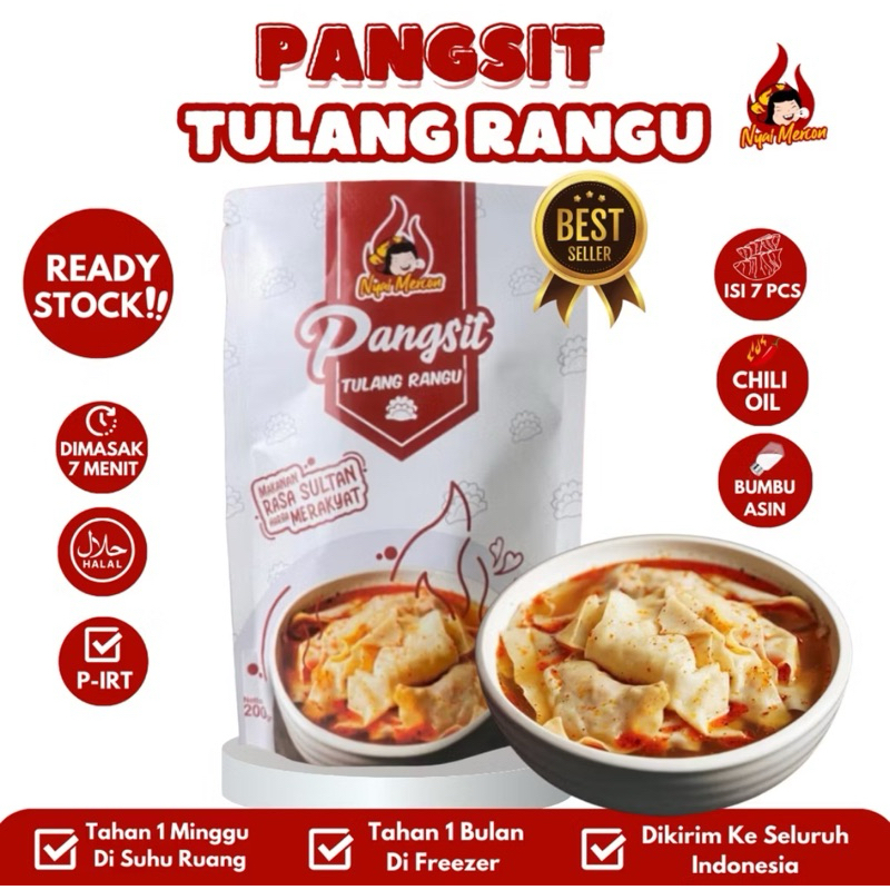 

PANGSIT TULANG RANGU NYAI MERCON VIRAL