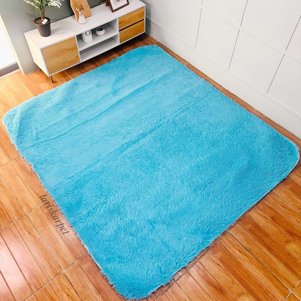 Karpet Ambal Bulu Lantai Tebal Empuk Premium 1.8 x 2 M Bahan Busa Lembut Anti Slip Hight Quality