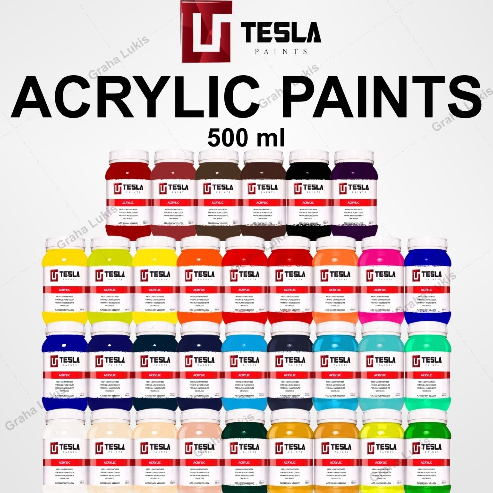 

KODE U83Q Tesla Paints Acrylic Paints Cat Akrilik 5ml