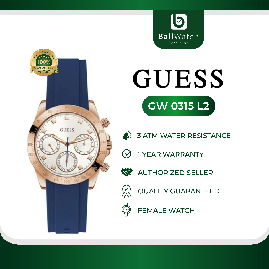 Guess GW 0315 L2 Jam Tangan Wanita