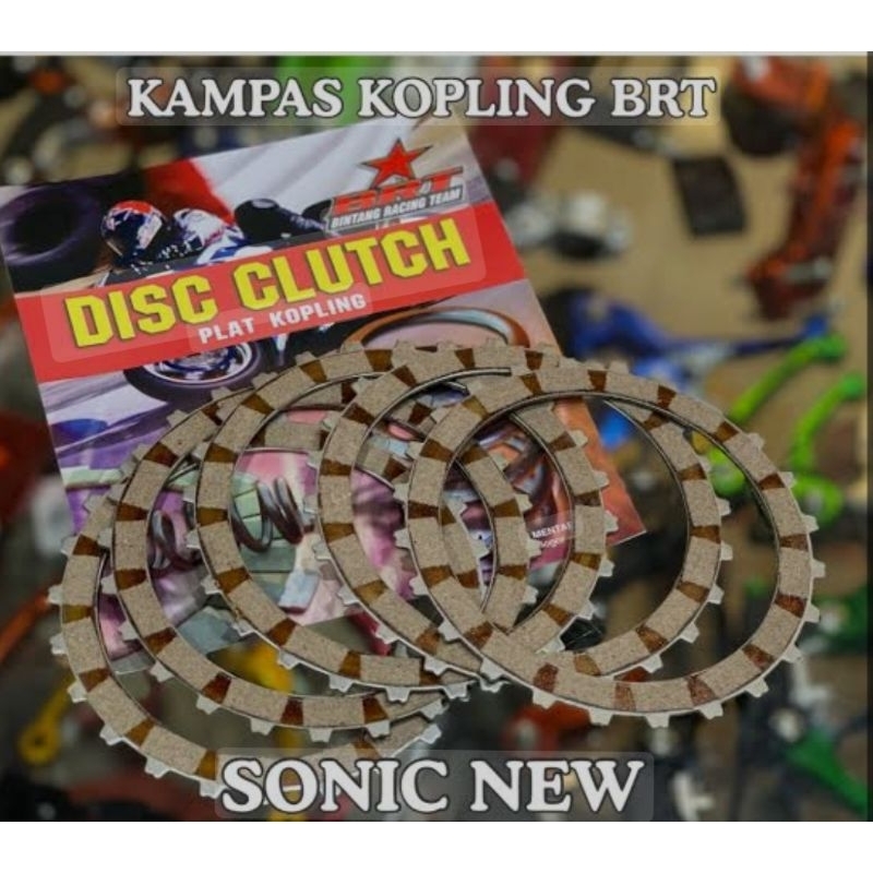 kampas kopling brt sonic 150