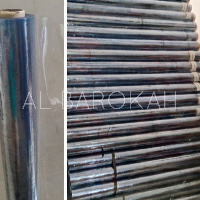 

Terbaru Plastik Mika Bening Lentur ROLL Tebal 5 mm Plastik Wrapping