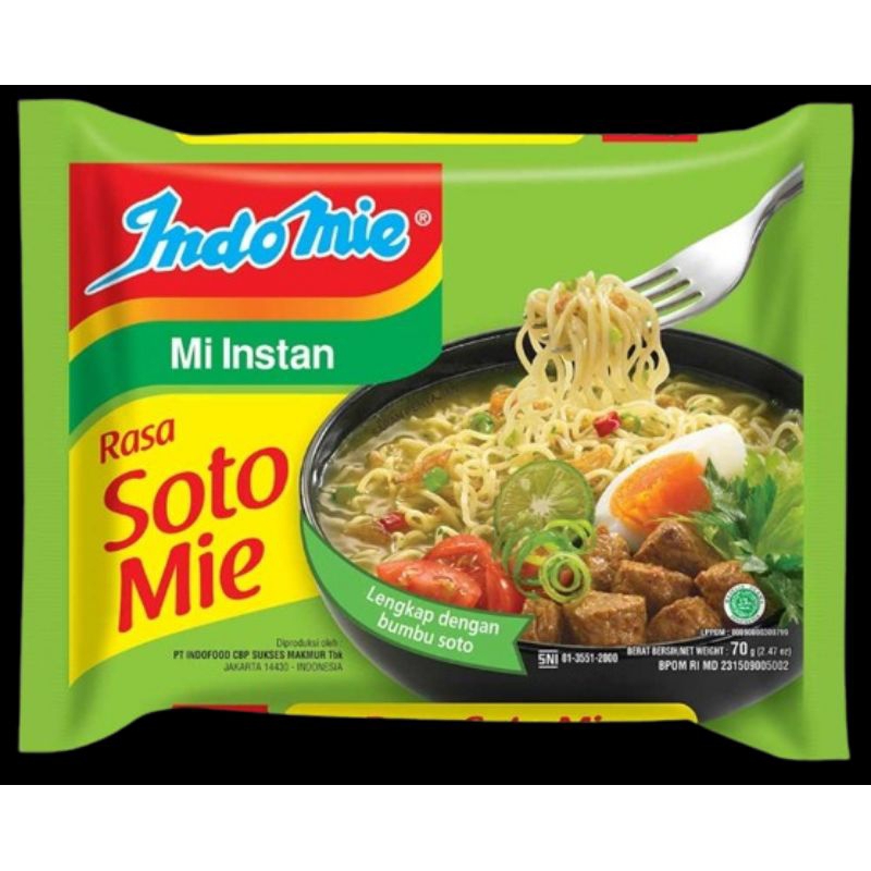 

mi instan Indomie 80g